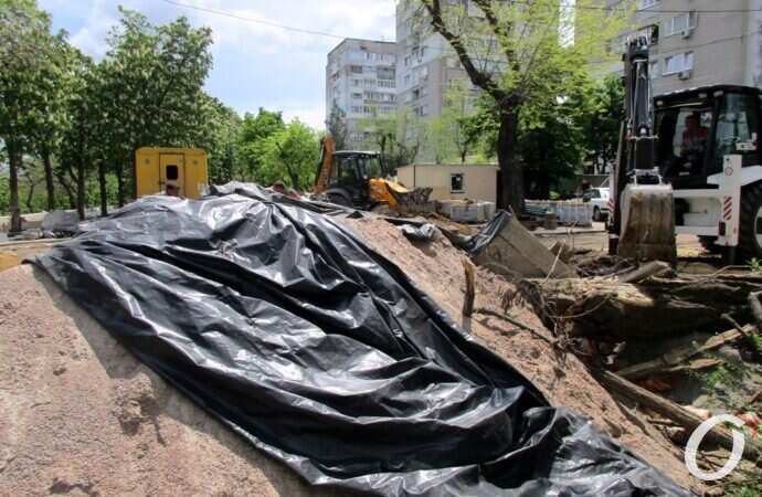 ремонт бульвара Жванецкого