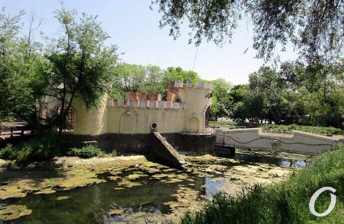 Дюковский парк, большой пруд8