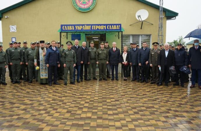 В Одесской области открыли обновленное пограничное отделение