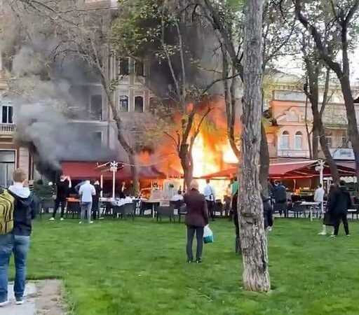 Пожар в одесском ресторане «Щастье»: появились новые подробности (фото)
