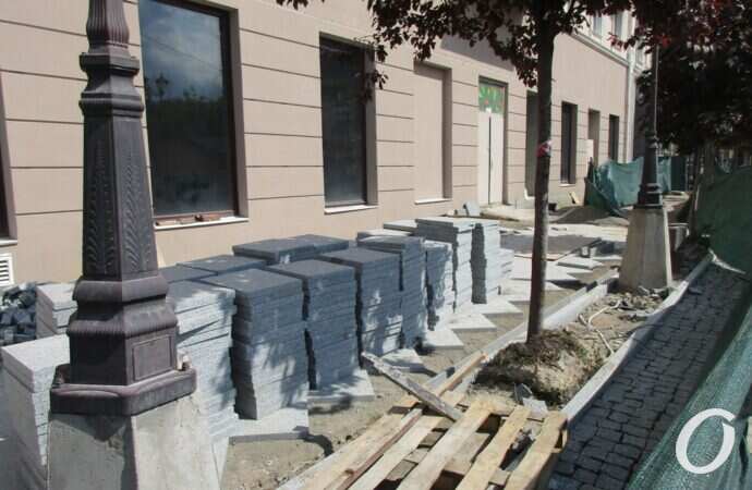 ремонт Красного переулка в Одессе4