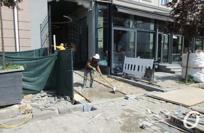 ремонт Красного переулка в Одессе7