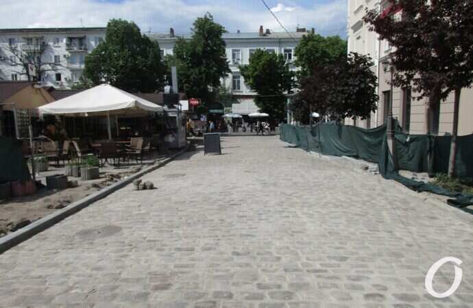 ремонт Красного переулка в Одессе8