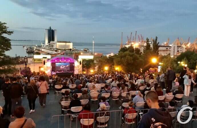 open air концерт на Потемкинской лестнице3