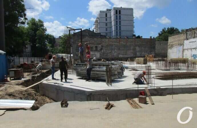 «Salve», стройка на Большой Арнаутской2