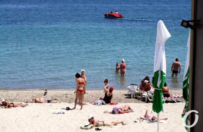 пляжи Одессы в июне, 6