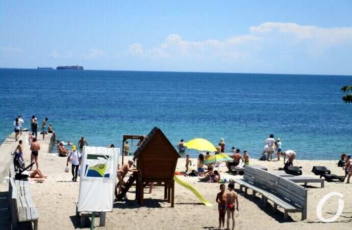 пляжи Одессы в июне, 7