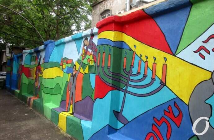 Шагаловский мурал10