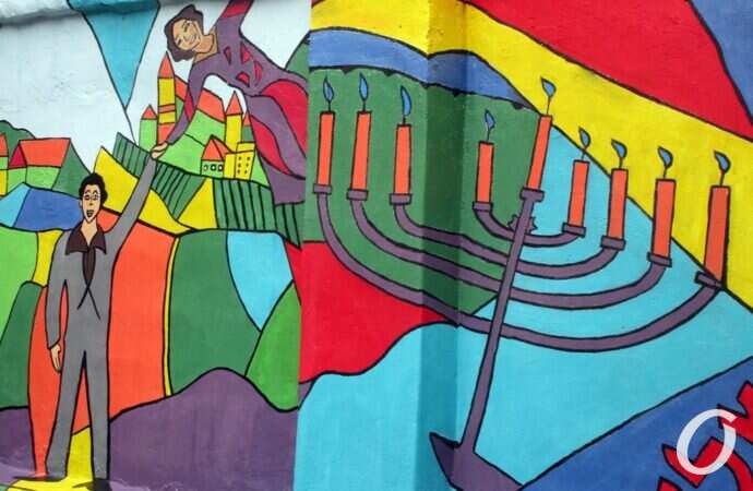 Шагаловский мурал9