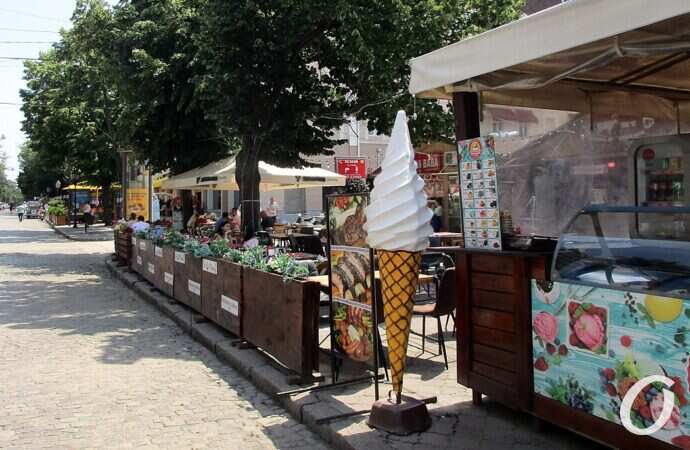 июнь в Одессе, мороженое