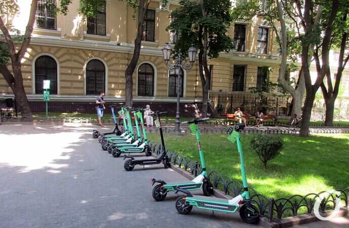 июнь в Одессе, самокаты