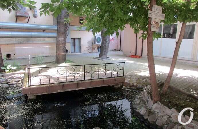 июнь в Одессе, "пруд"