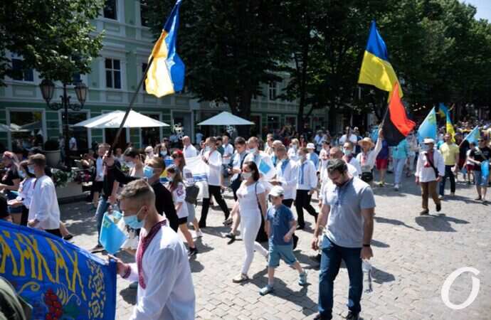 Мегамарш в вышиванках, Одесса 2021 г.10