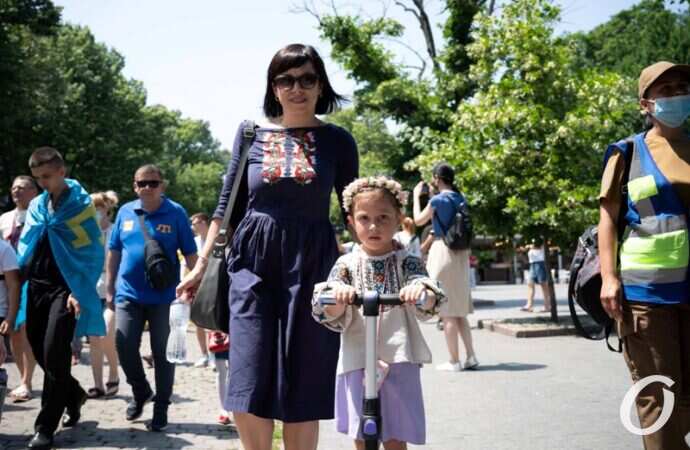 Мегамарш в вышиванках, Одесса 2021 г.11