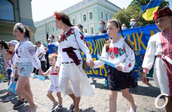 Мегамарш в вышиванках, Одесса 2021 г.14