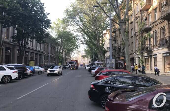 пешеходная зона в Одессе