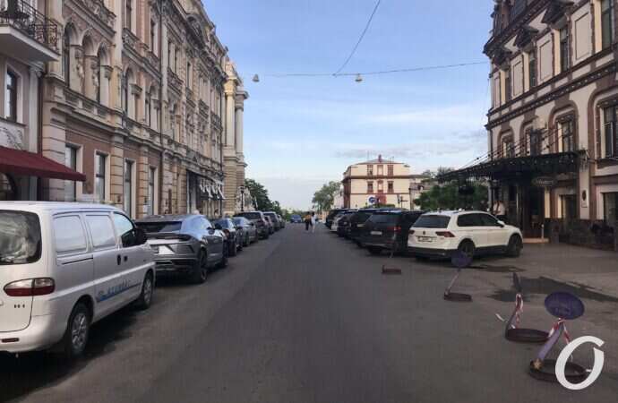 пешеходная зона в Одессе