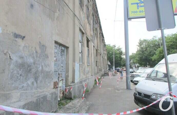 обрушившийся дом на Молдаванке