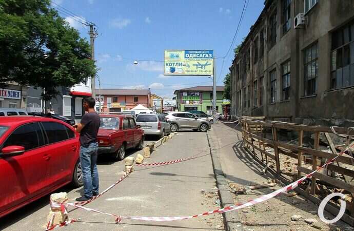 обрушившийся дом на Молдаванке