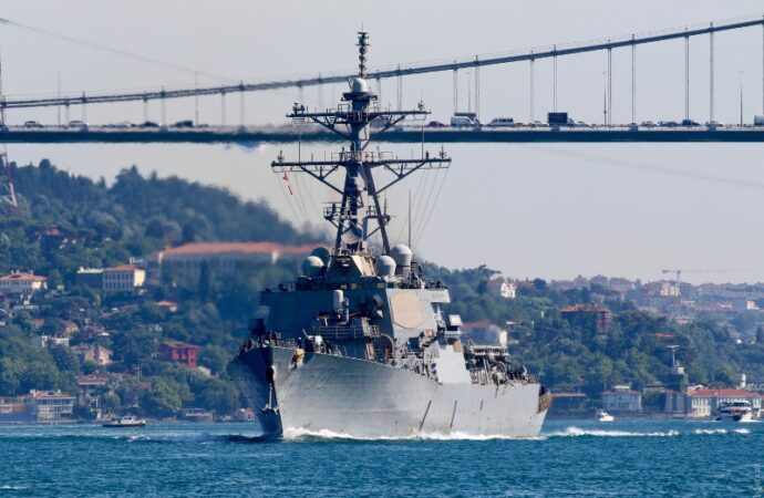 В Черное море вошел пятый с начала года корабль США