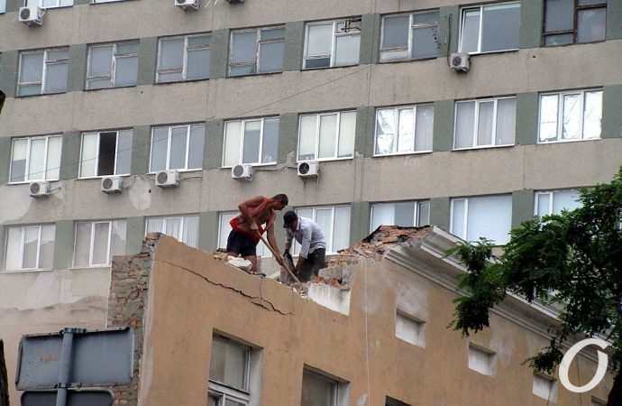 снос дома на Базарной9