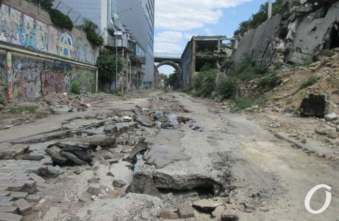 Деволановский спуск после ливня10