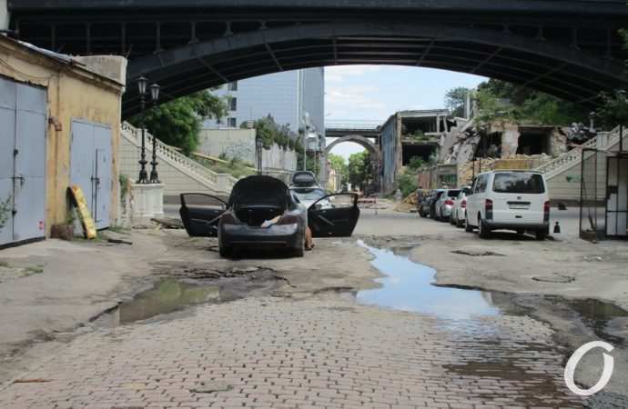 Деволановский спуск после ливня5