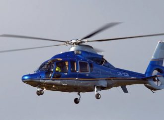 Частный вертолет под Одессой снес кемпинг (видео)
