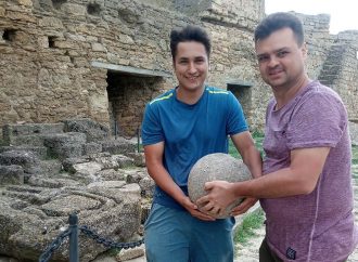 В Аккерманской крепости нашли целое каменное ядро