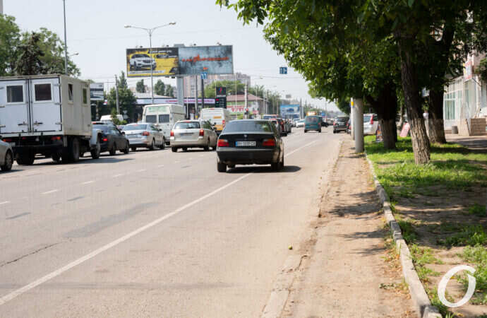 велополоса на Люстдорфской дороге