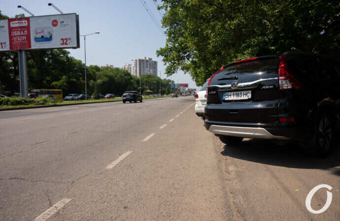 велополоса на Люстдорфской дороге