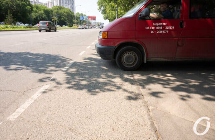 велополоса на Люстдорфской дороге