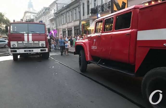 Пожар на Ланжероновской10