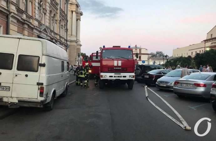 Пожар на Ланжероновской5