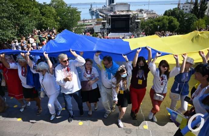 флаг на Потемкинской лестнице15