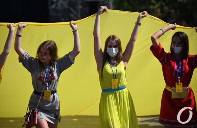 флаг на Потемкинской лестнице16