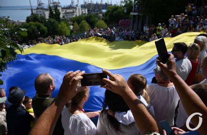 флаг на Потемкинской лестнице4