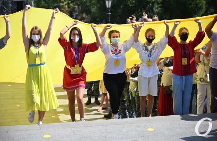 флаг на Потемкинской лестнице8