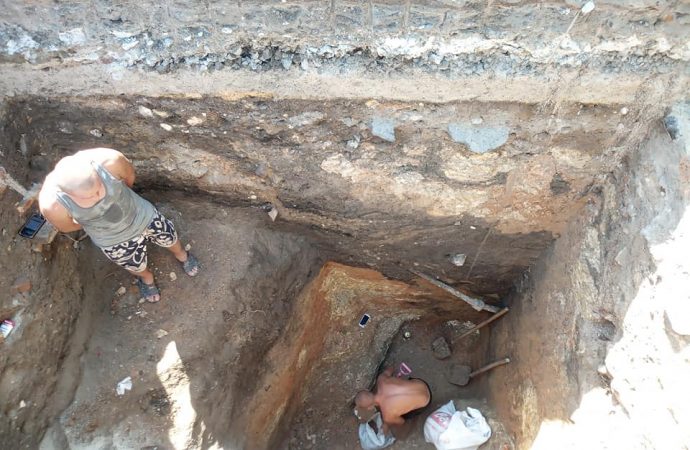 археологические находки на Приморском бульваре