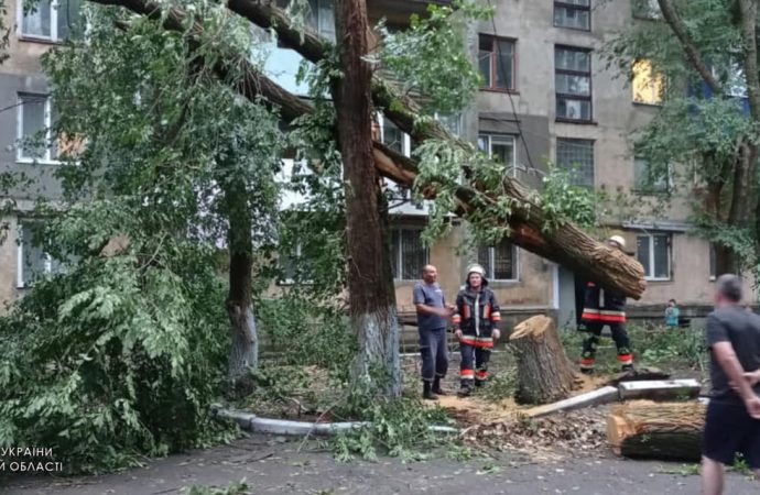 ураган в Тарутинском районе