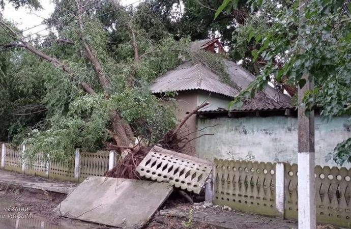 ураган в Тарутинском районе
