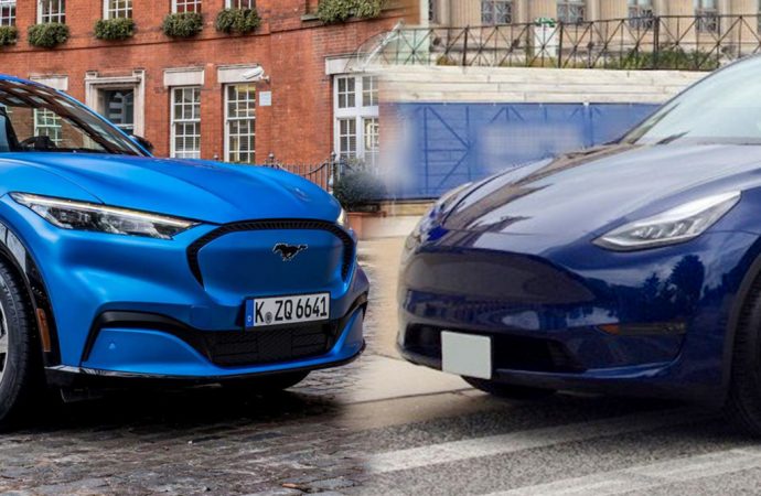 Ford Mustang Mach-E или Tesla Model Y – Сравнение электрокаров