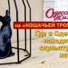 Одесские котоскульптуры: в путь по Кошачьей тропе (+карта)