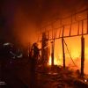 Несчастный случай или поджог: ночью в Одессе сгорел обувной магазин «Конфискат» (фото)