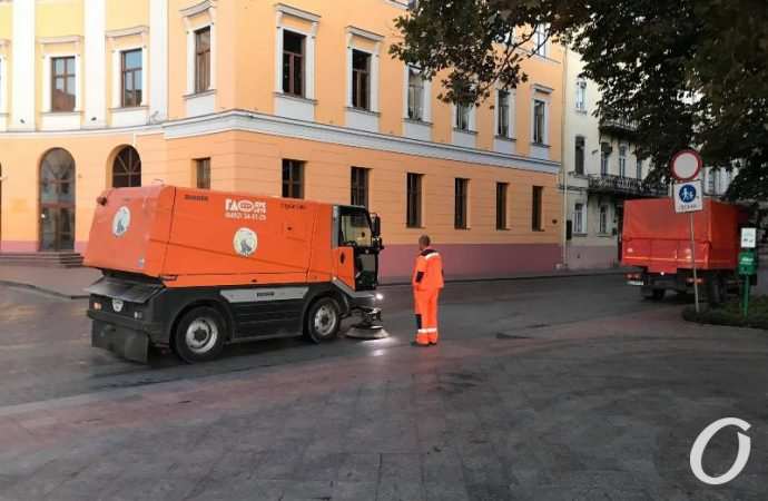 уборка Приморского бульвара6