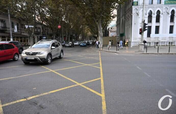 разметка на Ришельевской3