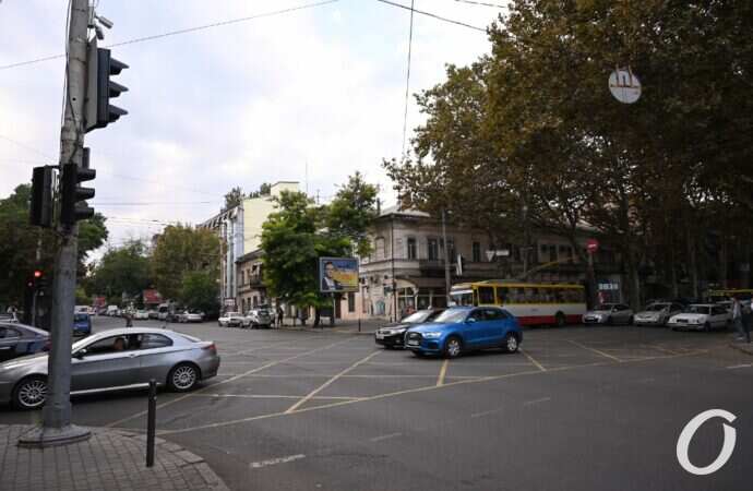 разметка на Ришельевской5