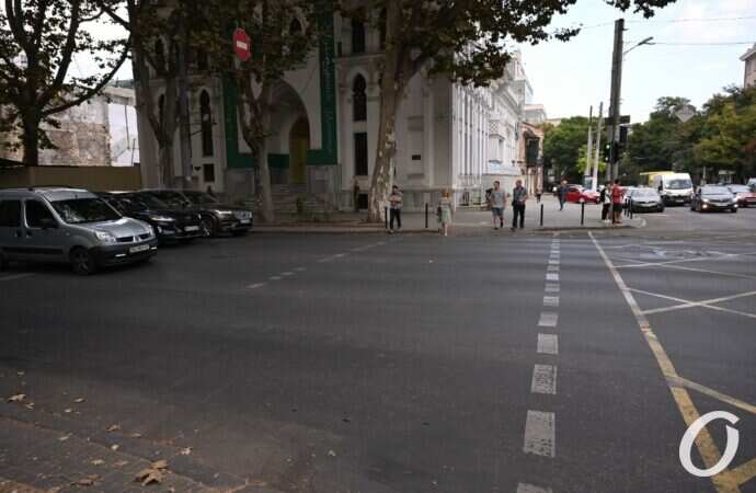 разметка на Ришельевской6