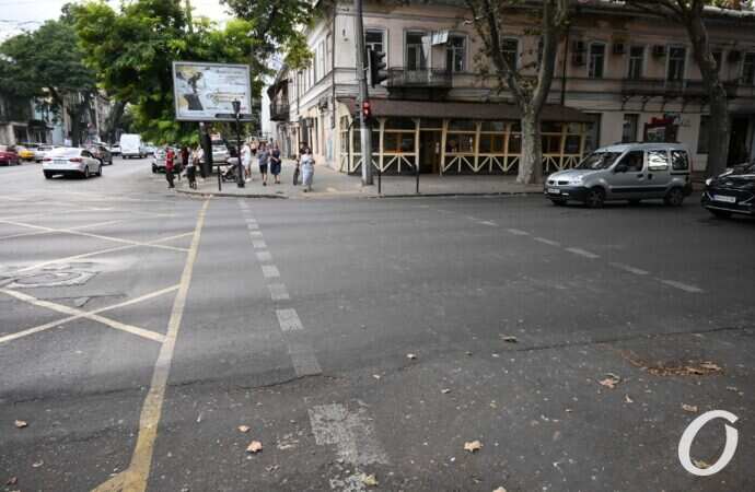 разметка на Ришельевской7