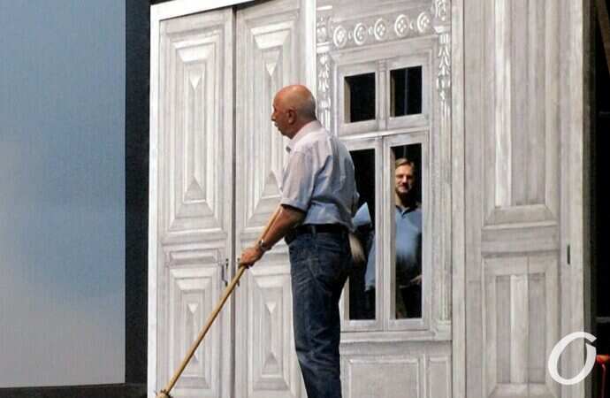 «Двенадцать стульев», репетиция